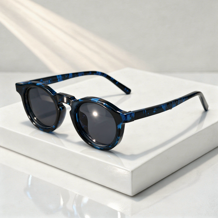 Unisex UV400 Round Sunglasses – Gradient Lenses