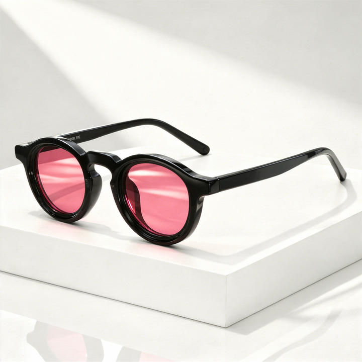 Unisex UV400 Round Sunglasses – Gradient Lenses