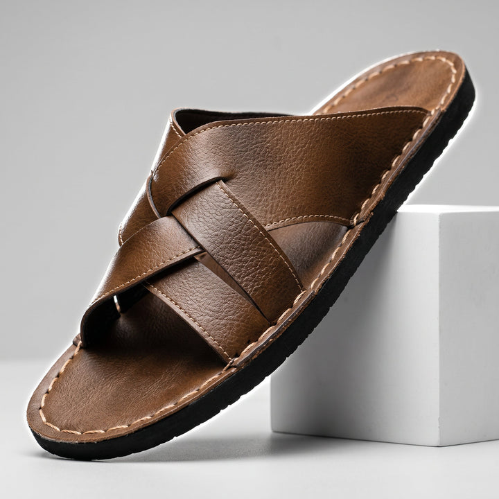 Rowan | Leather Slide Sandals