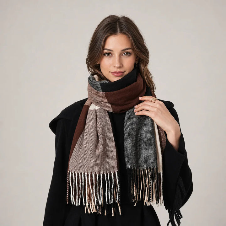 Freja | Womens Oversized Cashmere Winter Scarf