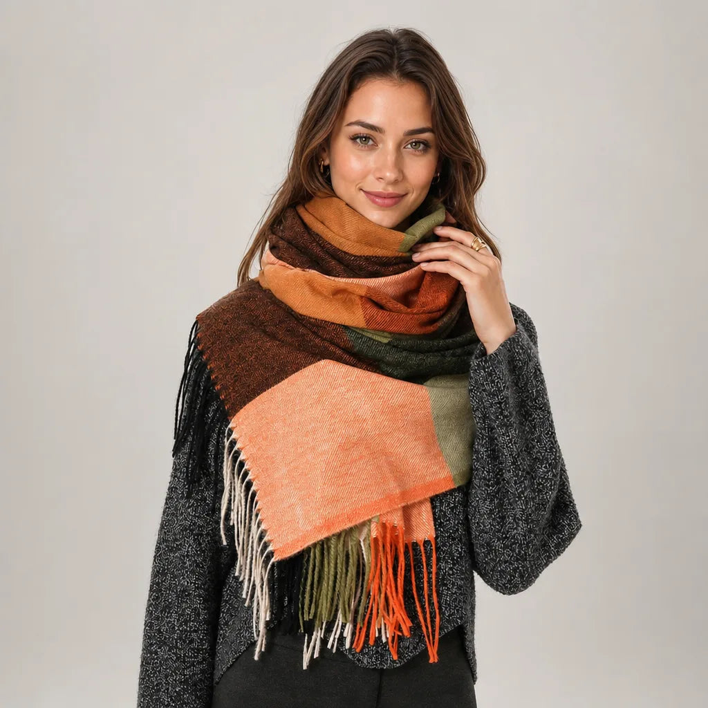 Freja | Womens Oversized Cashmere Winter Scarf