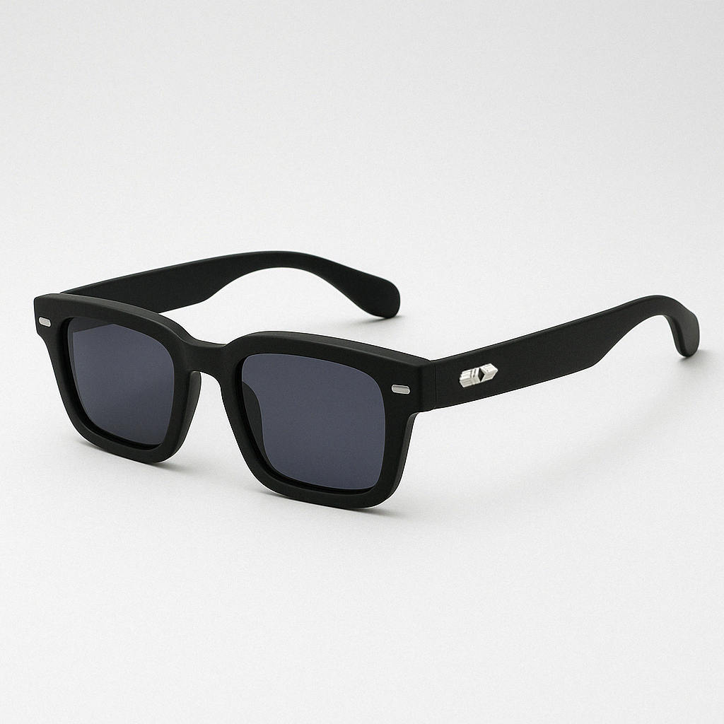 Men's Square Sunglasses – Color Block Retro Shades