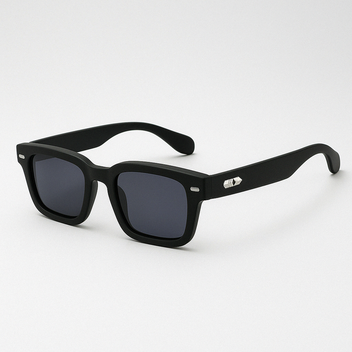 Men's Square Sunglasses – Color Block Retro Shades