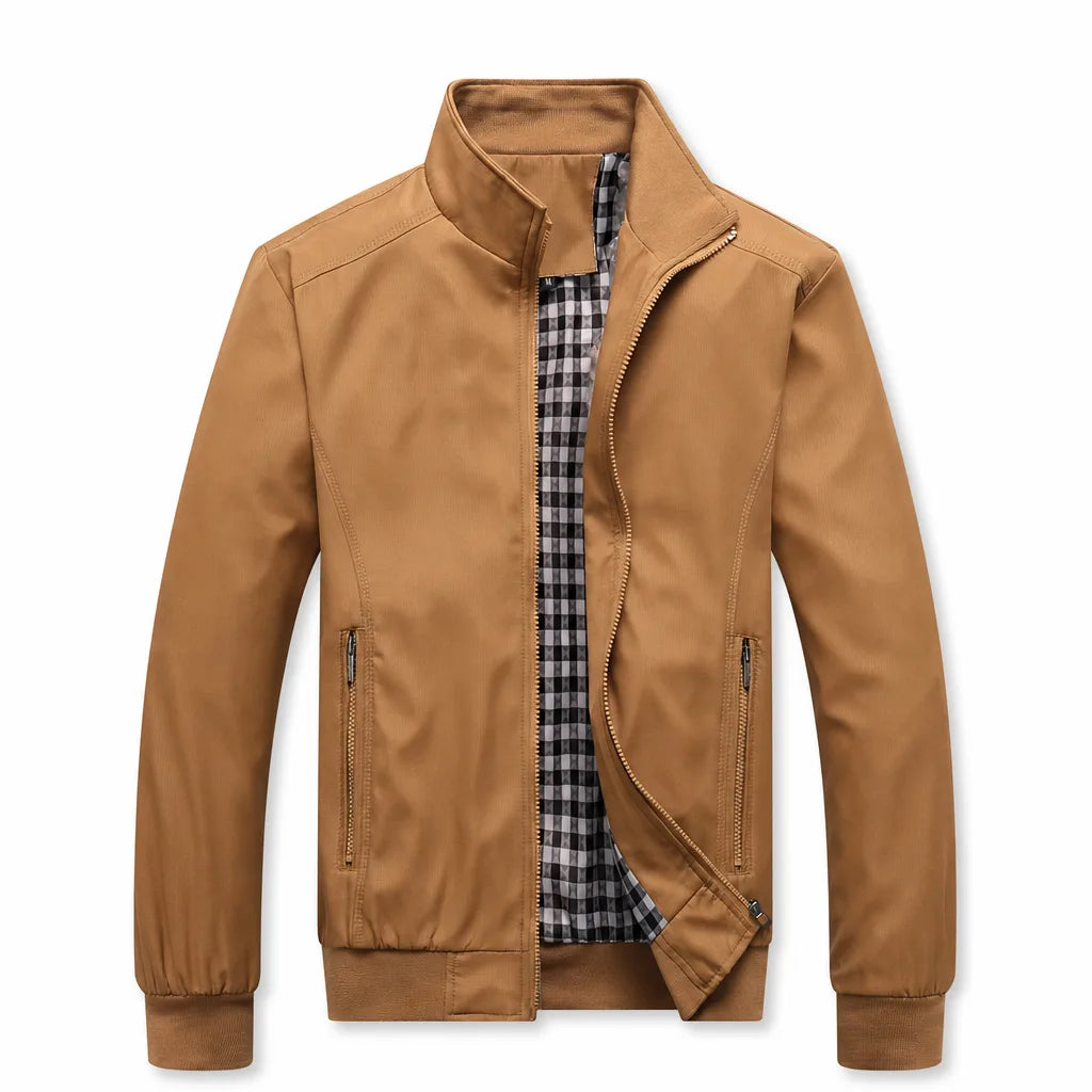 Men’s Zip Bomber Jacket for Everyday Wear
