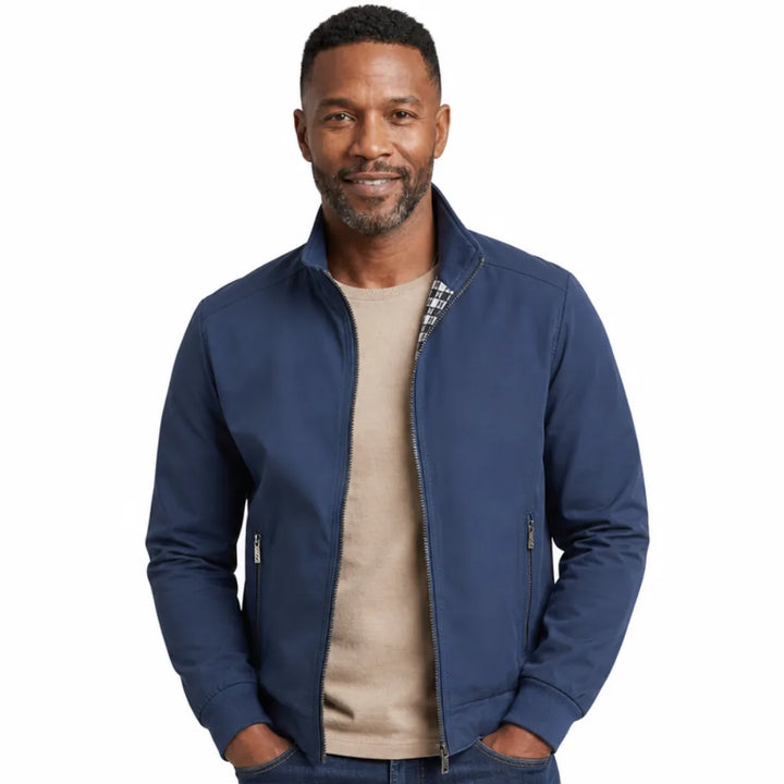 Men’s Zip Bomber Jacket for Everyday Wear