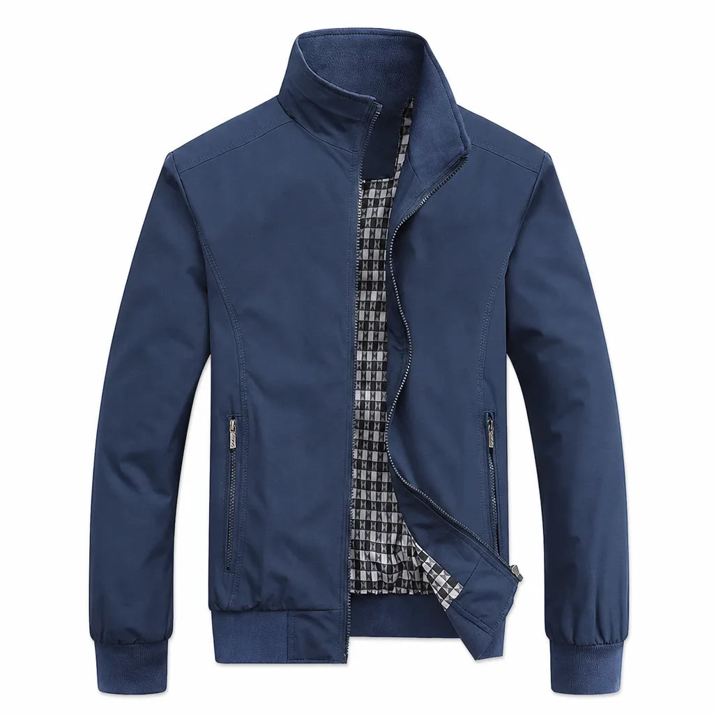 Men’s Zip Bomber Jacket for Everyday Wear
