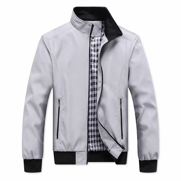 Men’s Zip Bomber Jacket for Everyday Wear