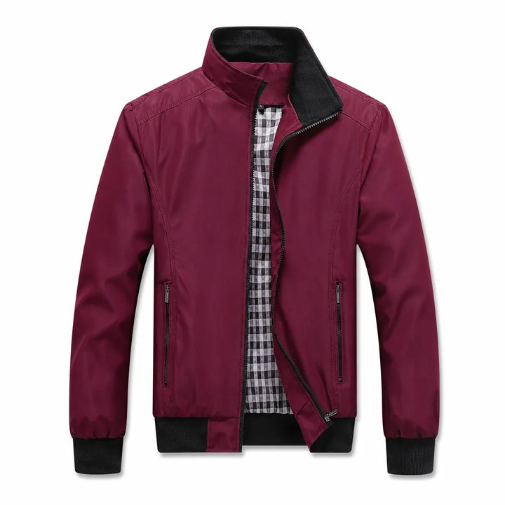 Men’s Zip Bomber Jacket for Everyday Wear