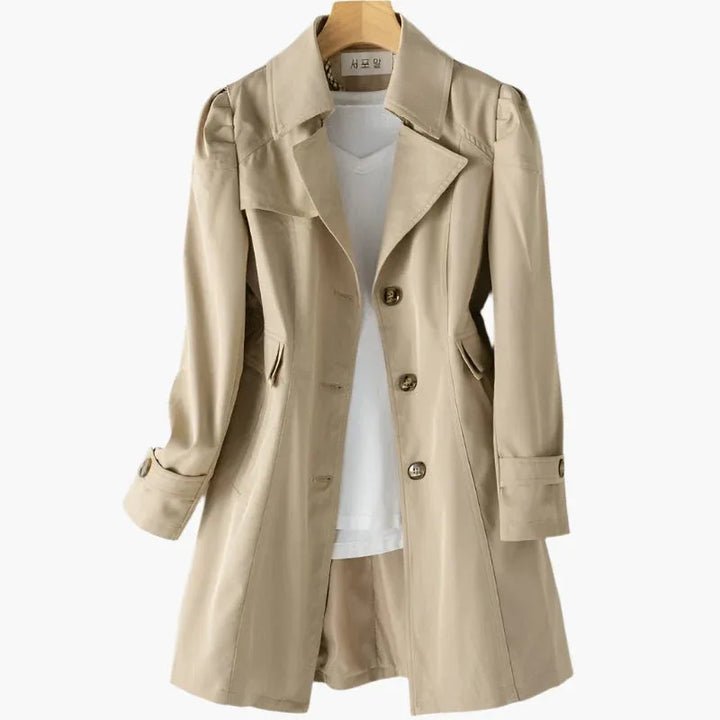 Autumn Trench Coat Women Classic Single Breasted Coat