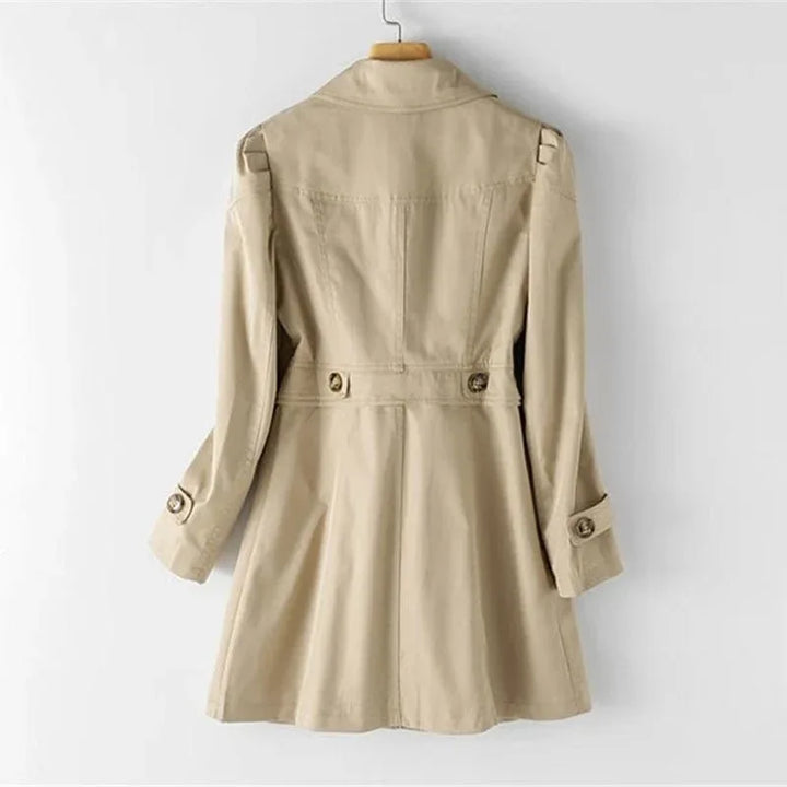 Autumn Trench Coat Women Classic Single Breasted Coat