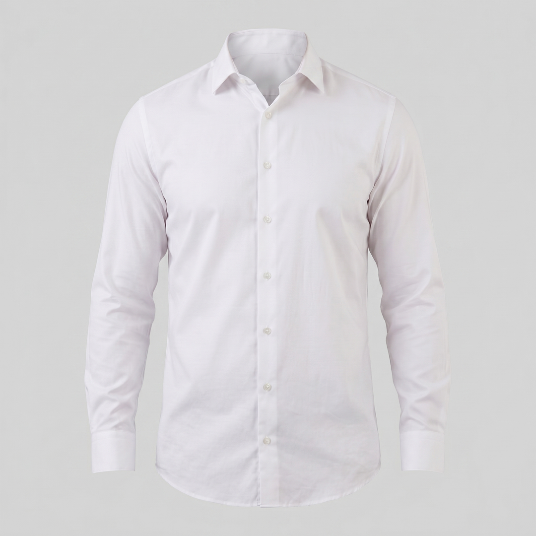 Heren Overhemd Slim Fit Lange Mouwen