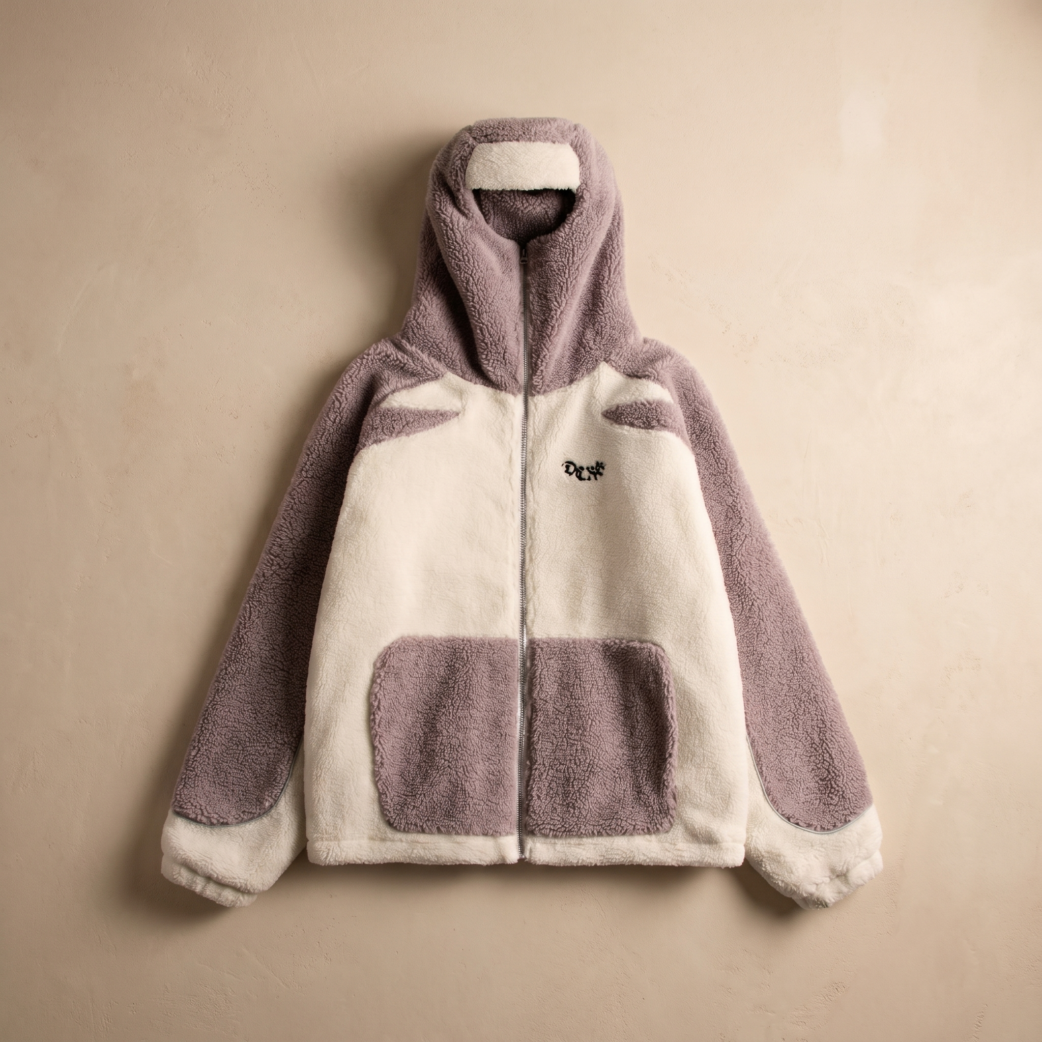 Men's Sherpa Fleece Jacket 650 GSM Warm Cozy Winter Outerwear With Adjustable Fit For All Day Comfort