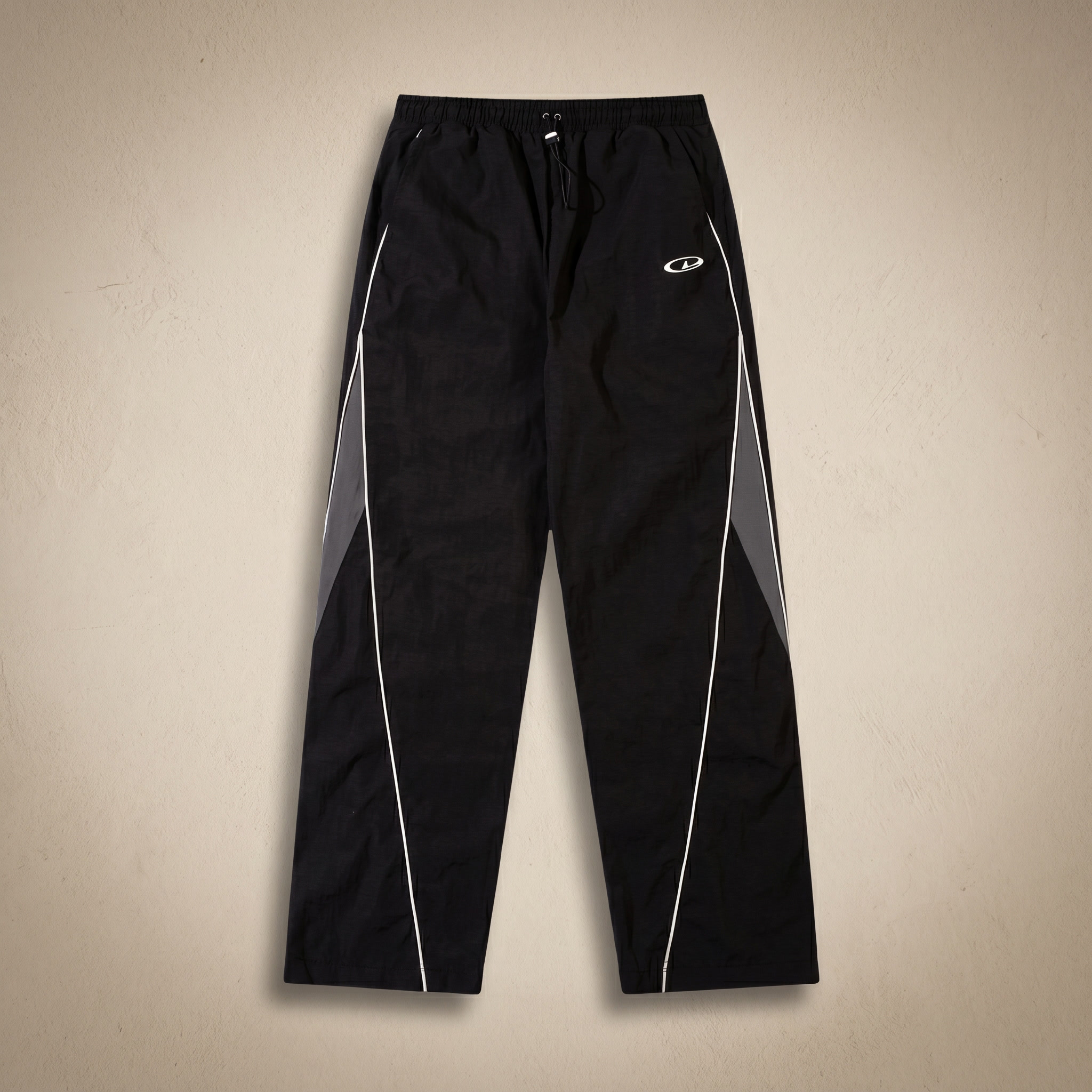 Unisex Vintage Polyester Joggers for All Season Comfort and Streetwear Style with Classic Sporty Fit