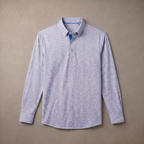 Mens Lightweight Four Way Stretch Long Sleeve Polo Shirt Moisture