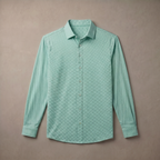 Mens Lightweight Four Way Stretch Long Sleeve Polo Shirt Moisture