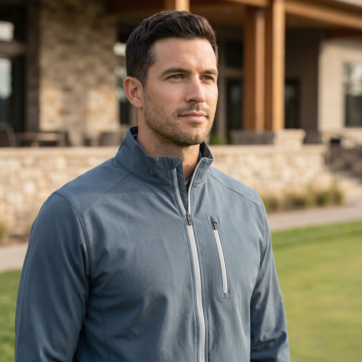 Men's Lightweight Quick Dry Golf Vest Windproof Water Repellent Outerwear
