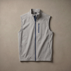 Men's Lightweight Quick Dry Golf Vest Windproof Water Repellent Outerwear