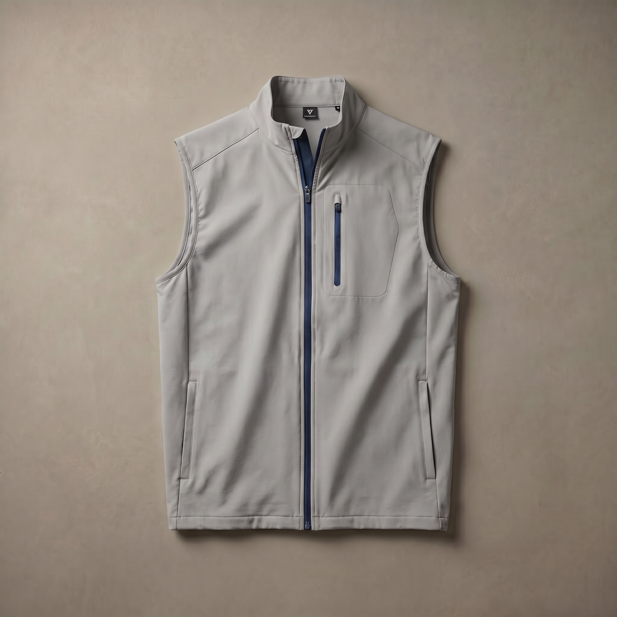 Men's Lightweight Quick Dry Golf Vest Windproof Water Repellent Outerwear
