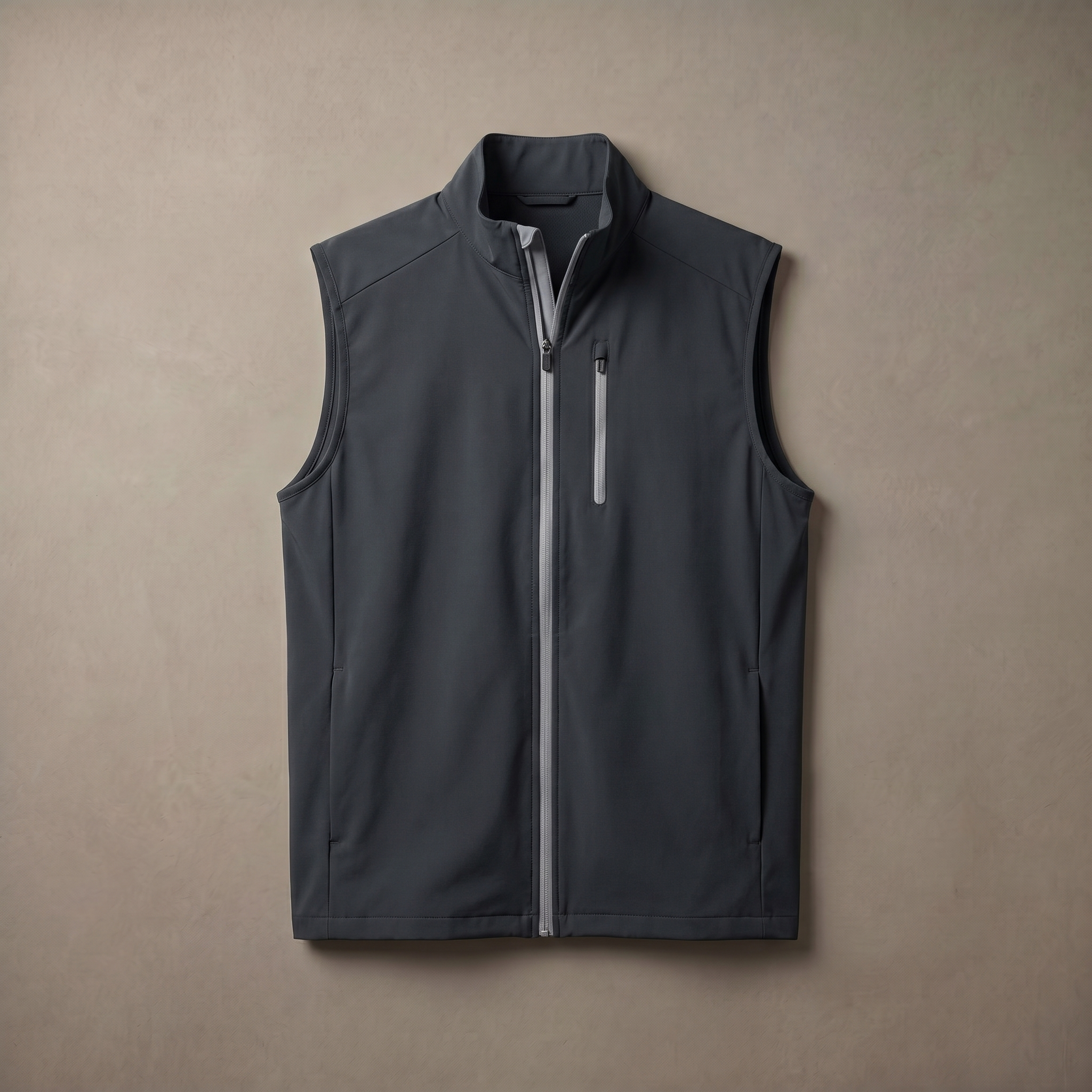 Men's Lightweight Quick Dry Golf Vest Windproof Water Repellent Outerwear