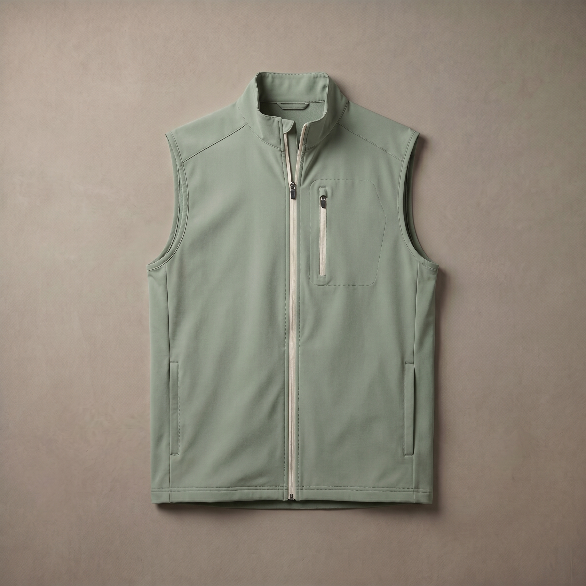 Men's Lightweight Quick Dry Golf Vest Windproof Water Repellent Outerwear