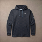 Men's Lightweight Fleece Hoodie Trendy Print Breathable Casual Sweatshirt