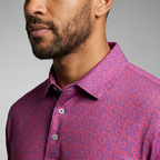 Mens Lightweight Polyester Spandex Golf Polo Moisture Wicking Quick Dry Shirt