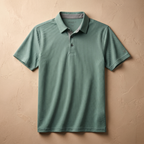 Men's Lightweight Polyester Spandex Polo Shirt Breathable Quick Dry