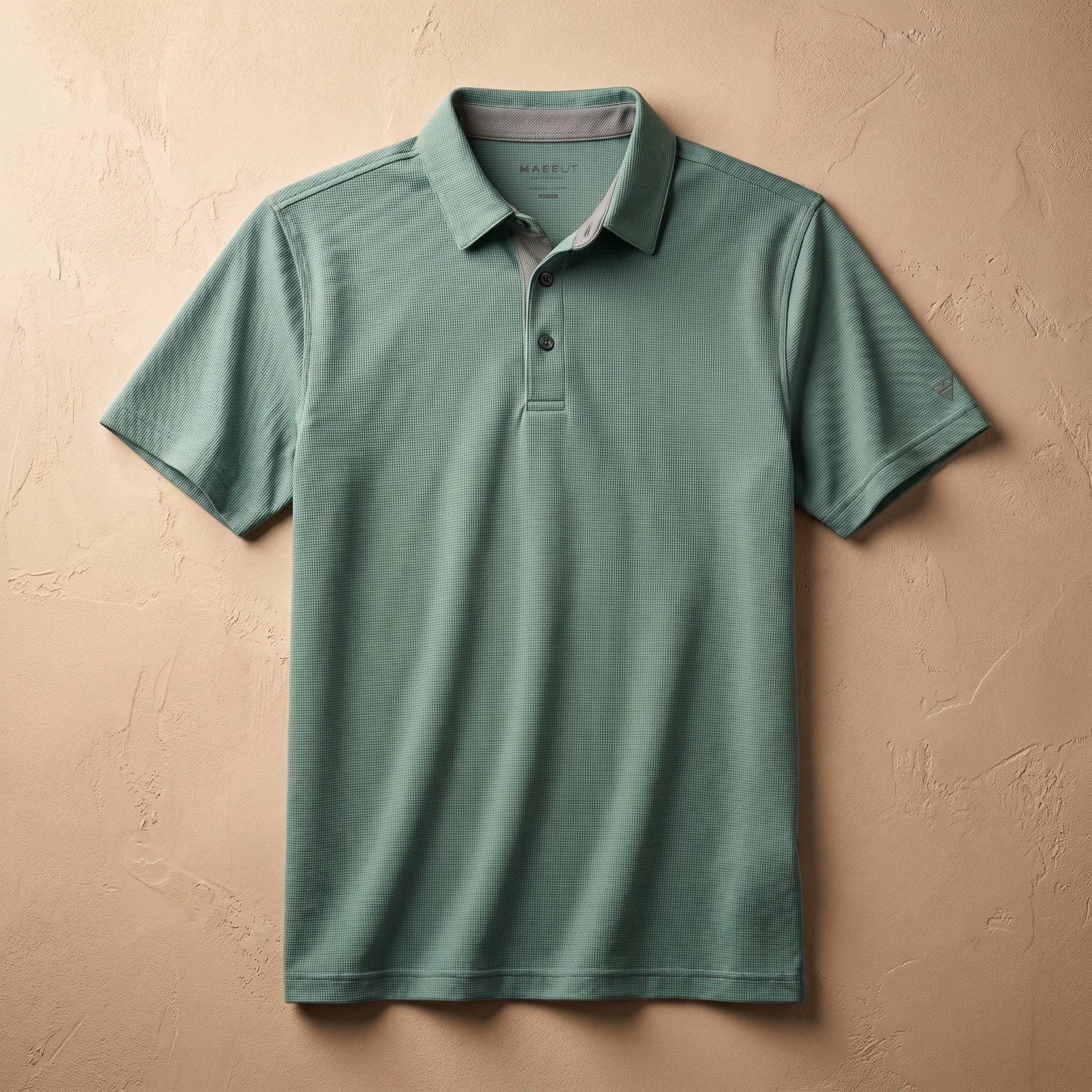 Men's Lightweight Polyester Spandex Polo Shirt Breathable Quick Dry