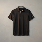 Men's Lightweight Polyester Spandex Polo Shirt Breathable Quick Dry