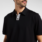 Men's Lightweight Polyester Spandex Polo Shirt Breathable Quick Dry