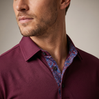 Men's Lightweight Polyester Spandex Polo Shirt Breathable Quick Dry