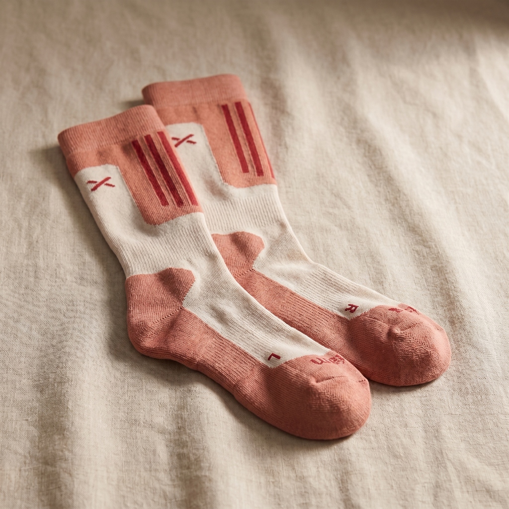 Unisex Merino Wool Ski Socks With Arch Support And Shin Padding For Multi Thickness Winter Comfort