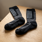 Unisex Merino Wool Ski Socks With Arch Support And Shin Padding For Multi Thickness Winter Comfort
