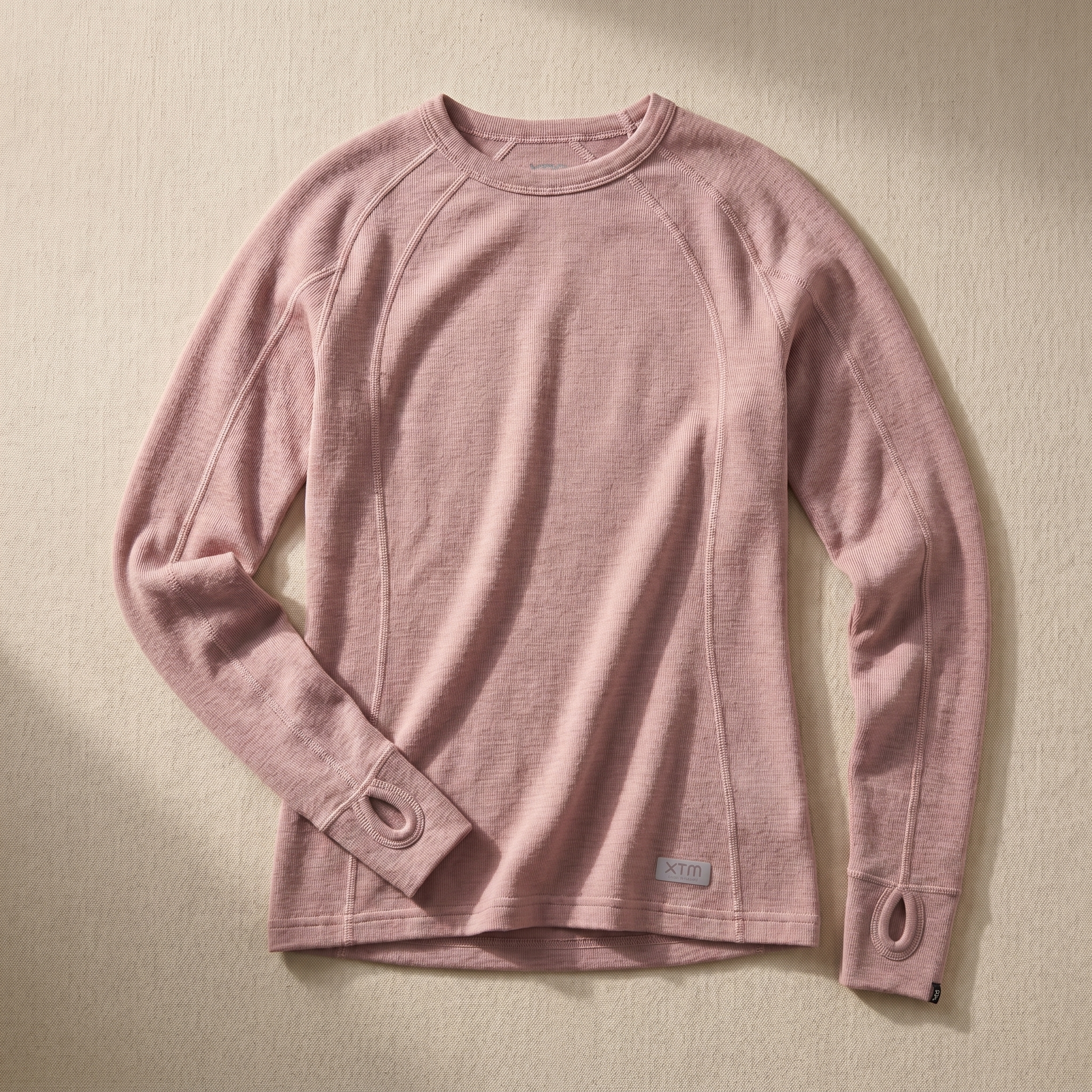 Womens   Merino Wool Thermal Long Sleeve Top Base Layer For Winter Comfort