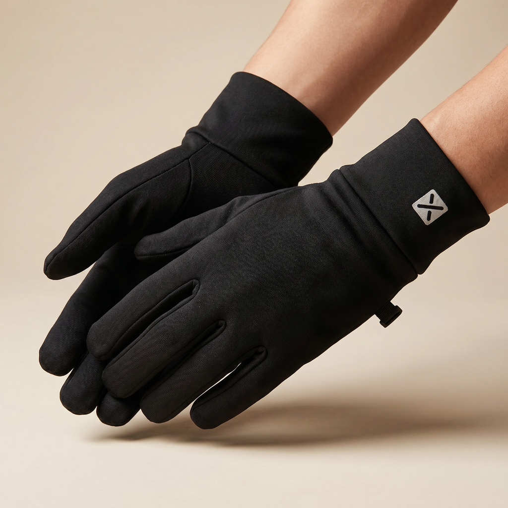 Unisex Hydrothermal Poly Ski Gloves | Versatile Touch Screen Winter Gloves