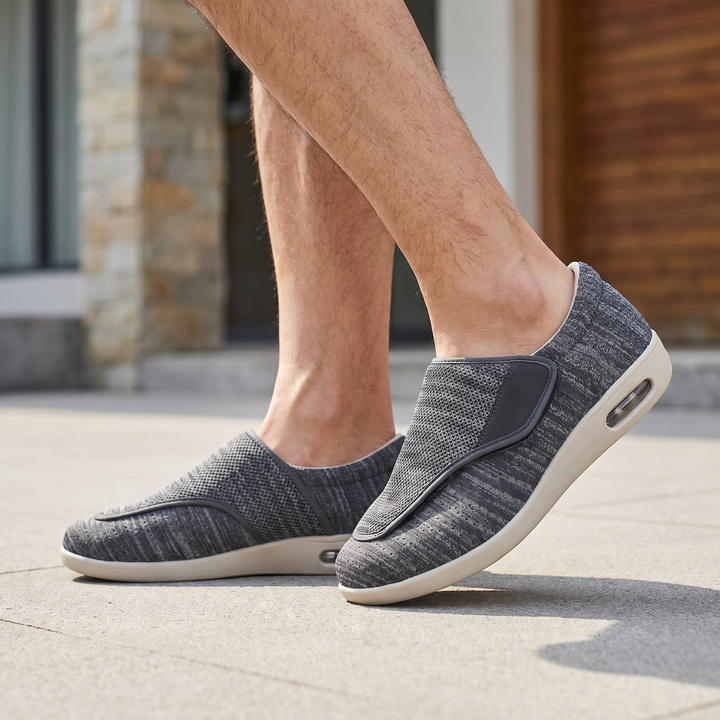 Men's Wide Orthopedic Shoes For Sensitive And Swollen Feet All Day