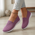 Women's Breathable Knit Sneakers | Comfortable Slip-On Walking Shoes