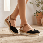 Women's Comfortable Espadrille Platform Sandals | Stylish Casual Summer Footwear