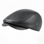 Cowhide Leather Dad Hat Without Ear-HighTouch
