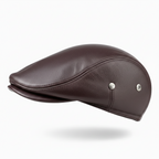 Cowhide Leather Dad Hat Without Ear-HighTouch