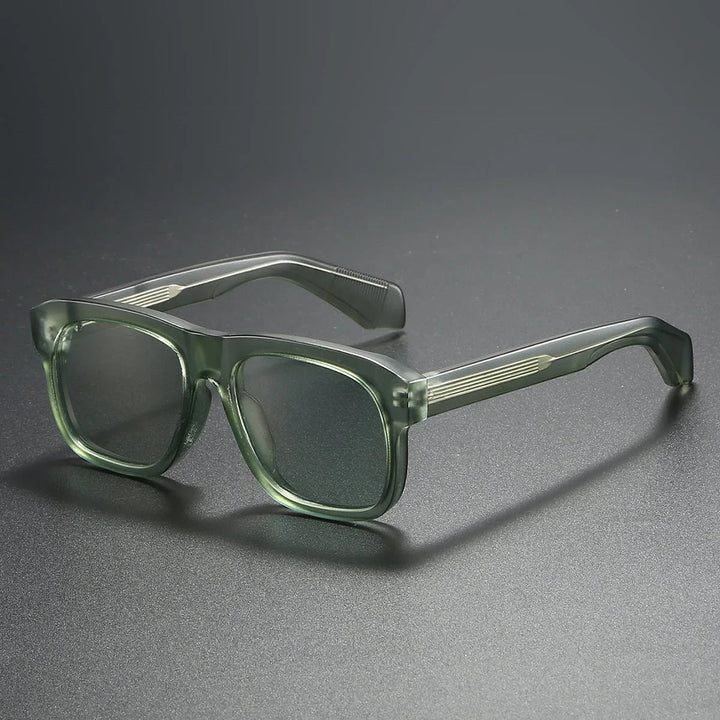 Unisex UV400 Square Sunglasses – Chunky Acetate