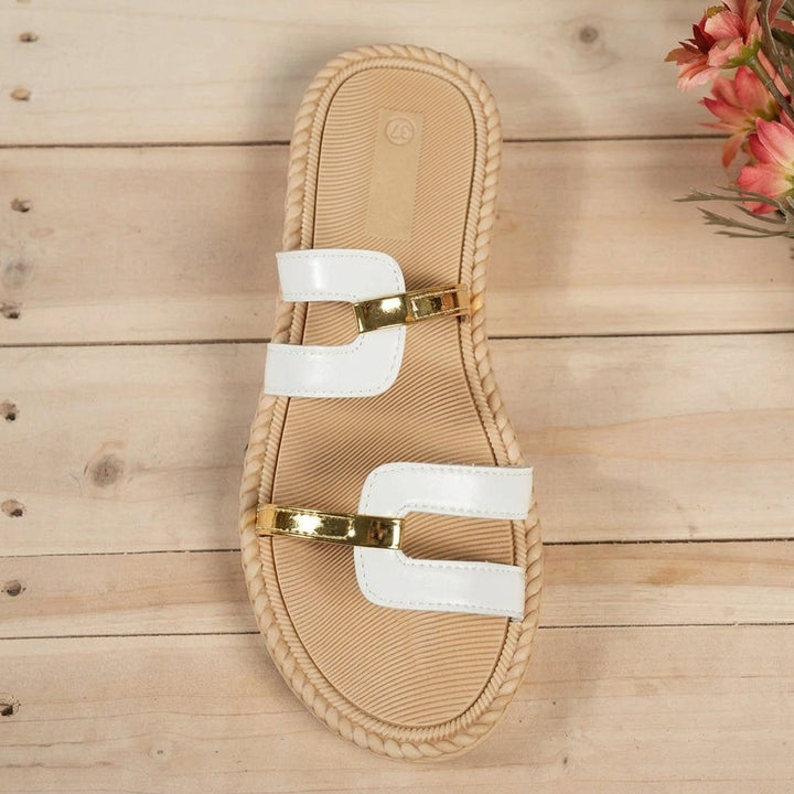 Women's Platform Slide Sandals Slip On Casual Shoes