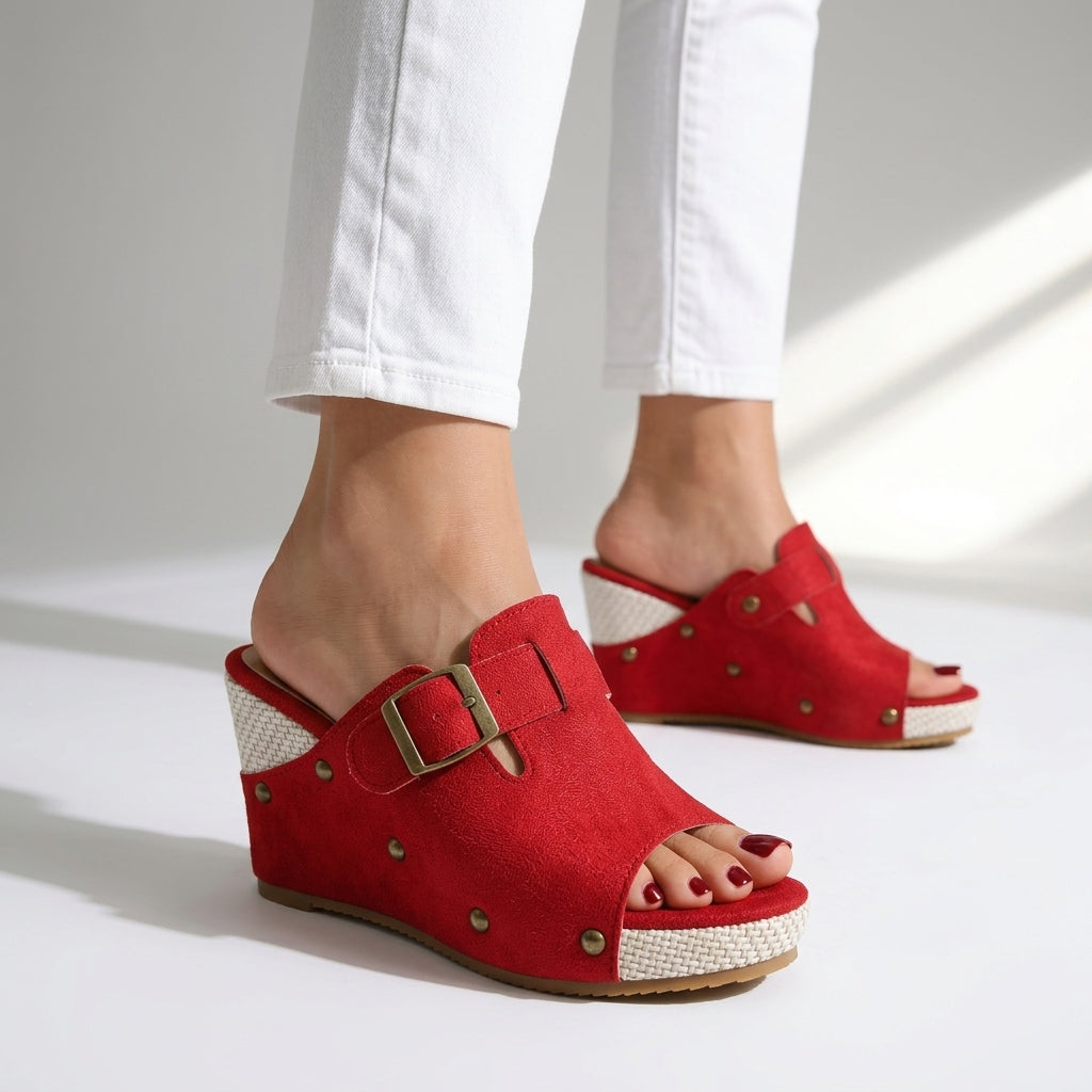 Women's Espadrille Wedge Sandals Platform Summer Shoes