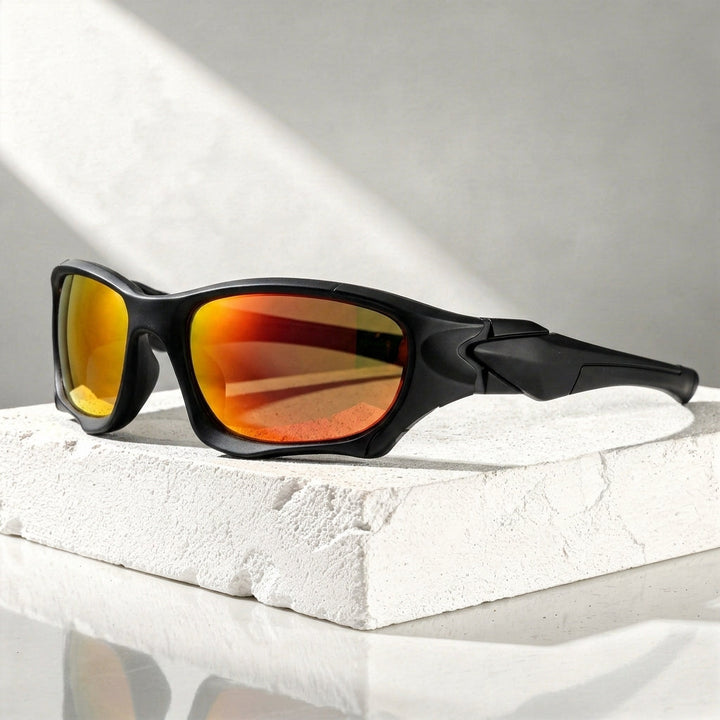 Men's Wraparound Sport Sunglasses with UV400