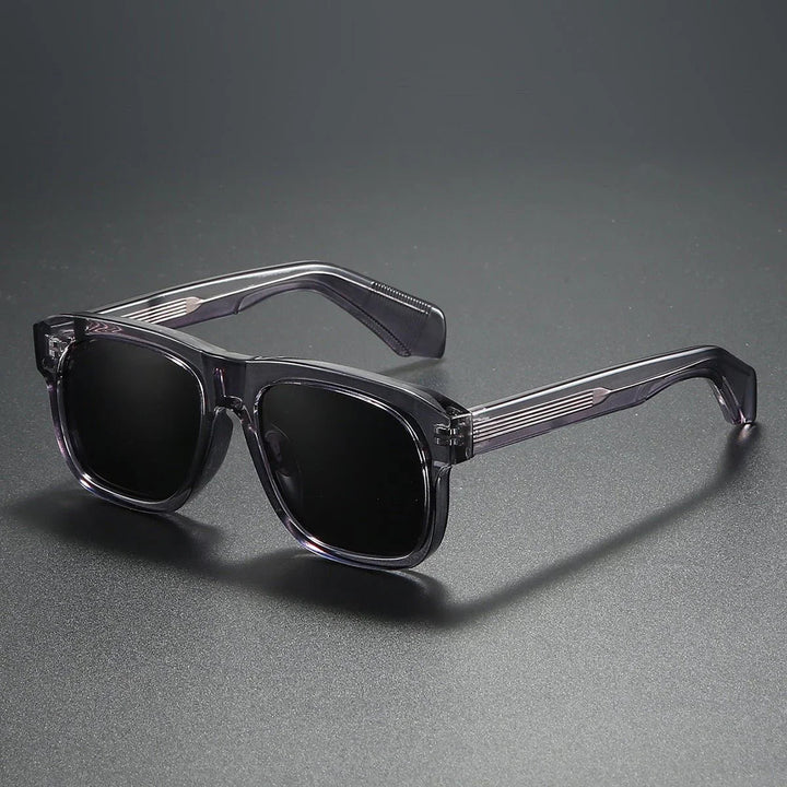Unisex UV400 Square Sunglasses – Chunky Acetate