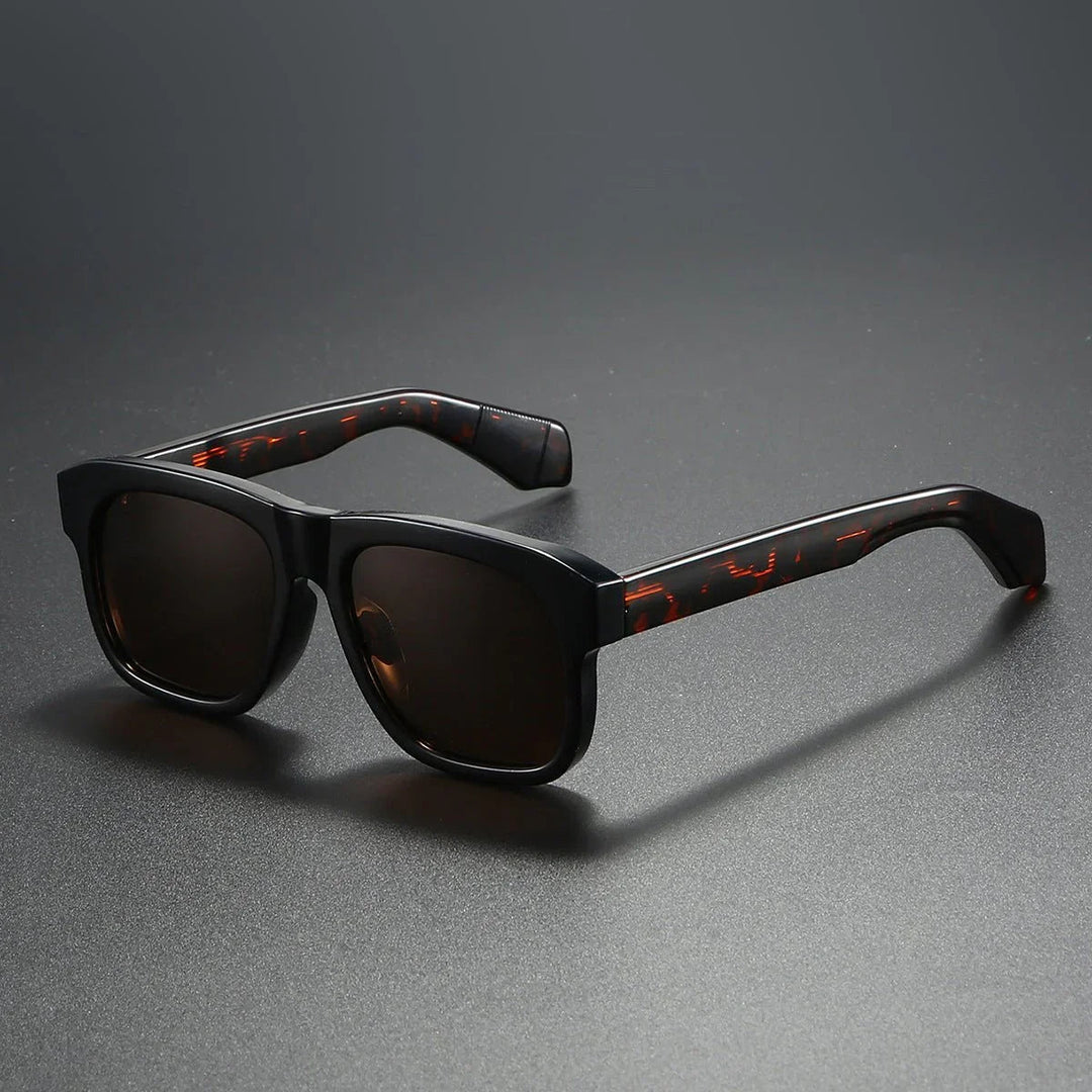 Unisex UV400 Square Sunglasses – Chunky Acetate