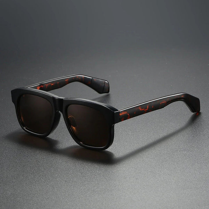 Unisex UV400 Square Sunglasses – Chunky Acetate