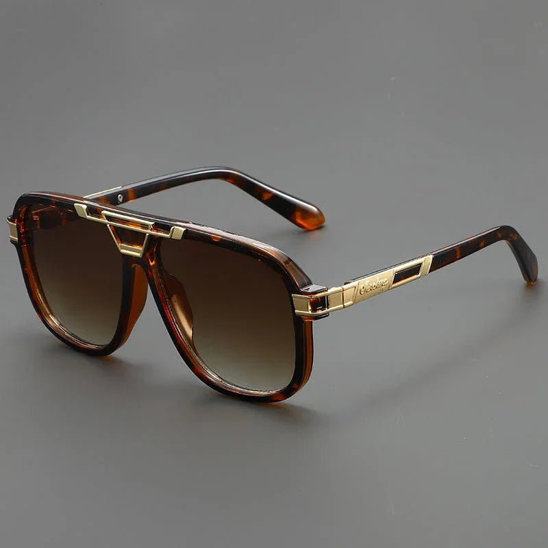 Unisex UV400 Square Sunglasses – Gradient Lenses