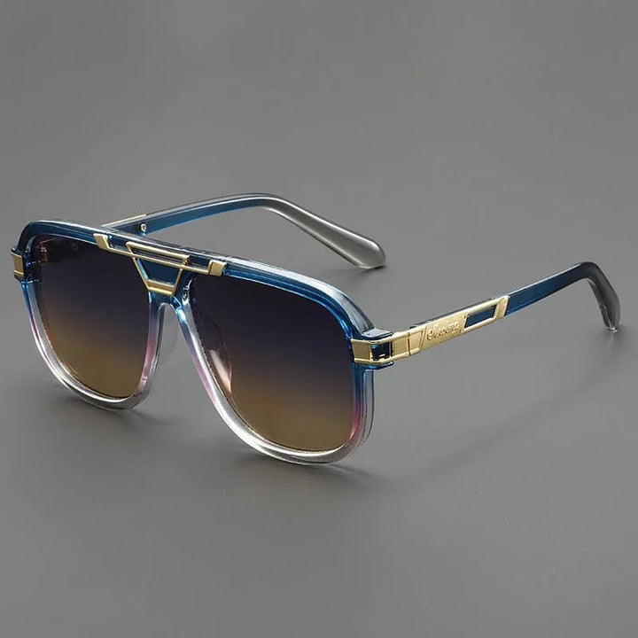 Unisex UV400 Square Sunglasses – Gradient Lenses