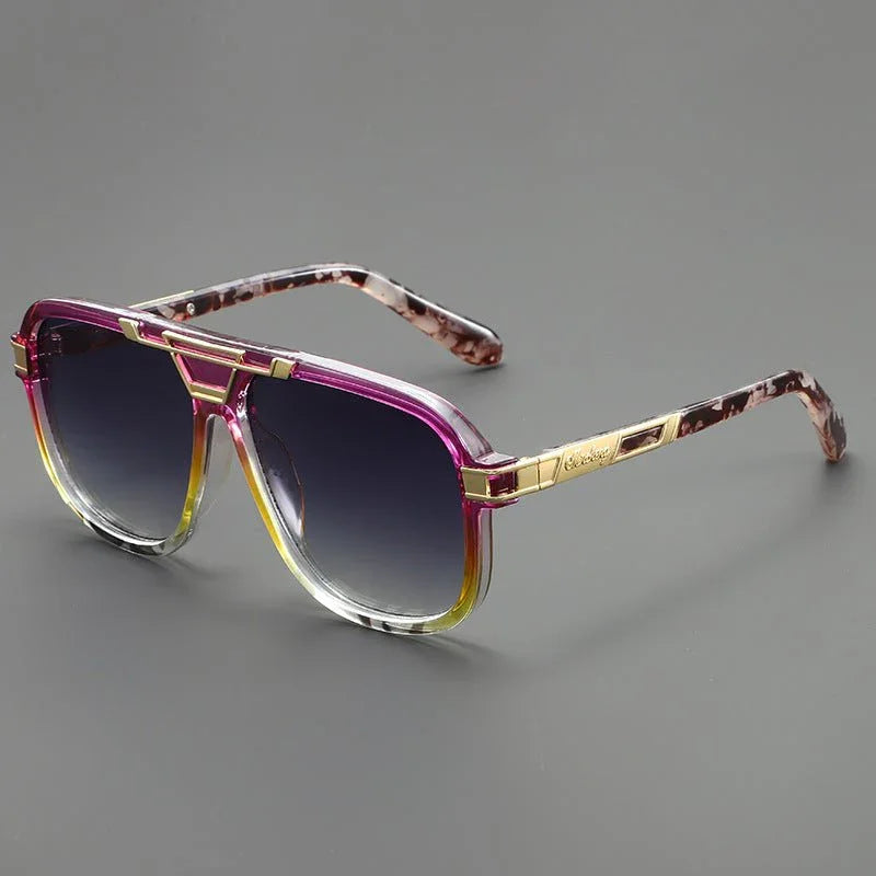 Unisex UV400 Square Sunglasses – Gradient Lenses